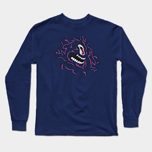 One Eyed Void Beast line art Long Sleeve T-Shirt